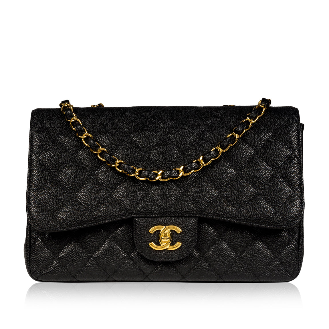Chanel Classic Flap Bag Jumbo Single Flap