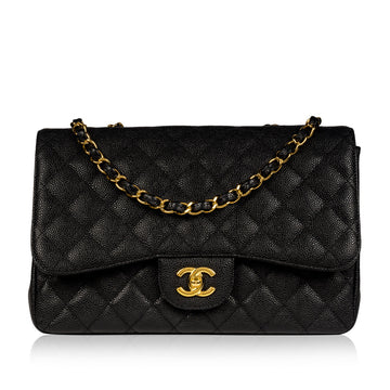 Chanel Classic Flap Bag Jumbo Single Flap