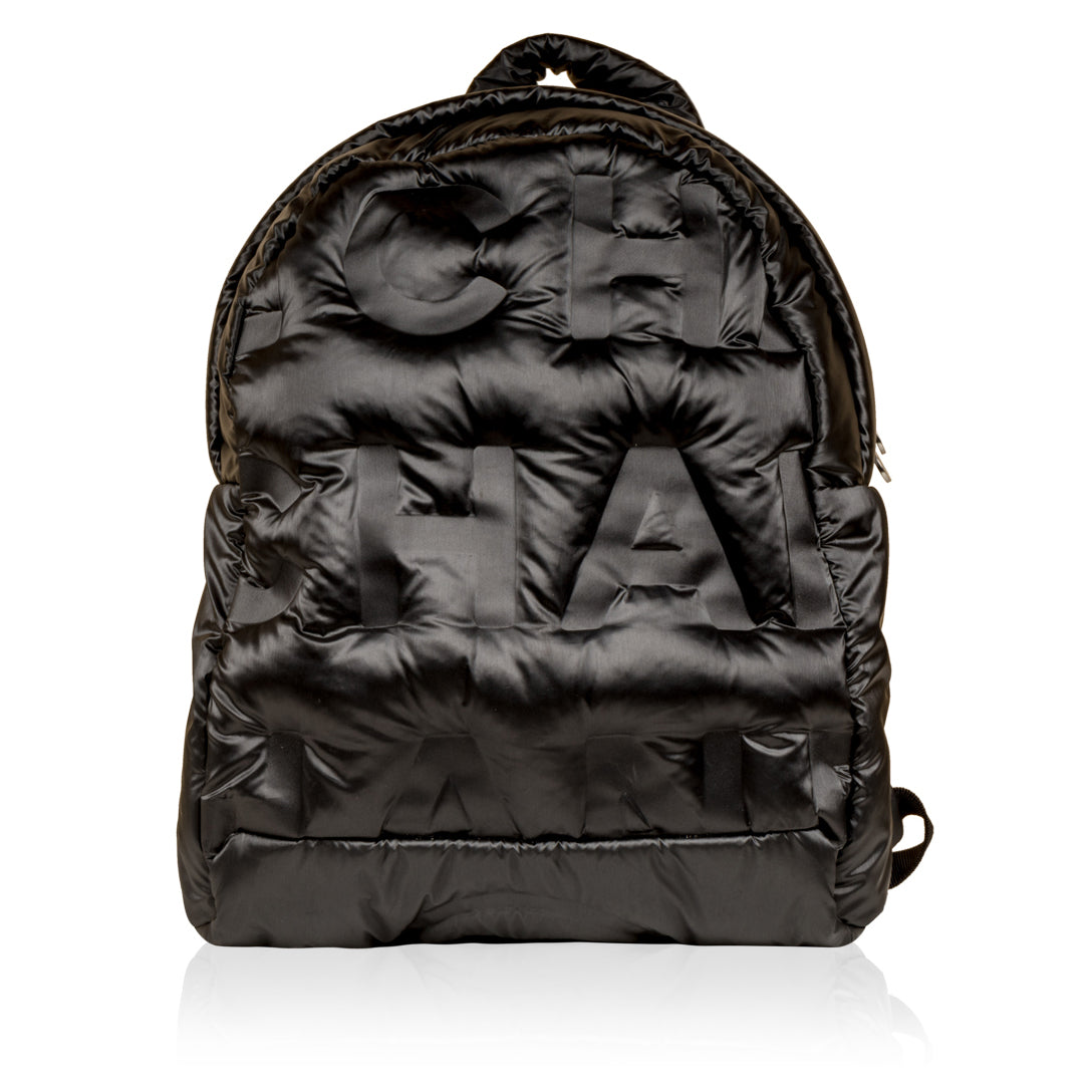 Chanel Doudoune Backpack Black