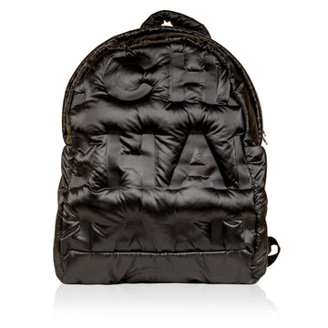 Chanel Doudoune Backpack Black
