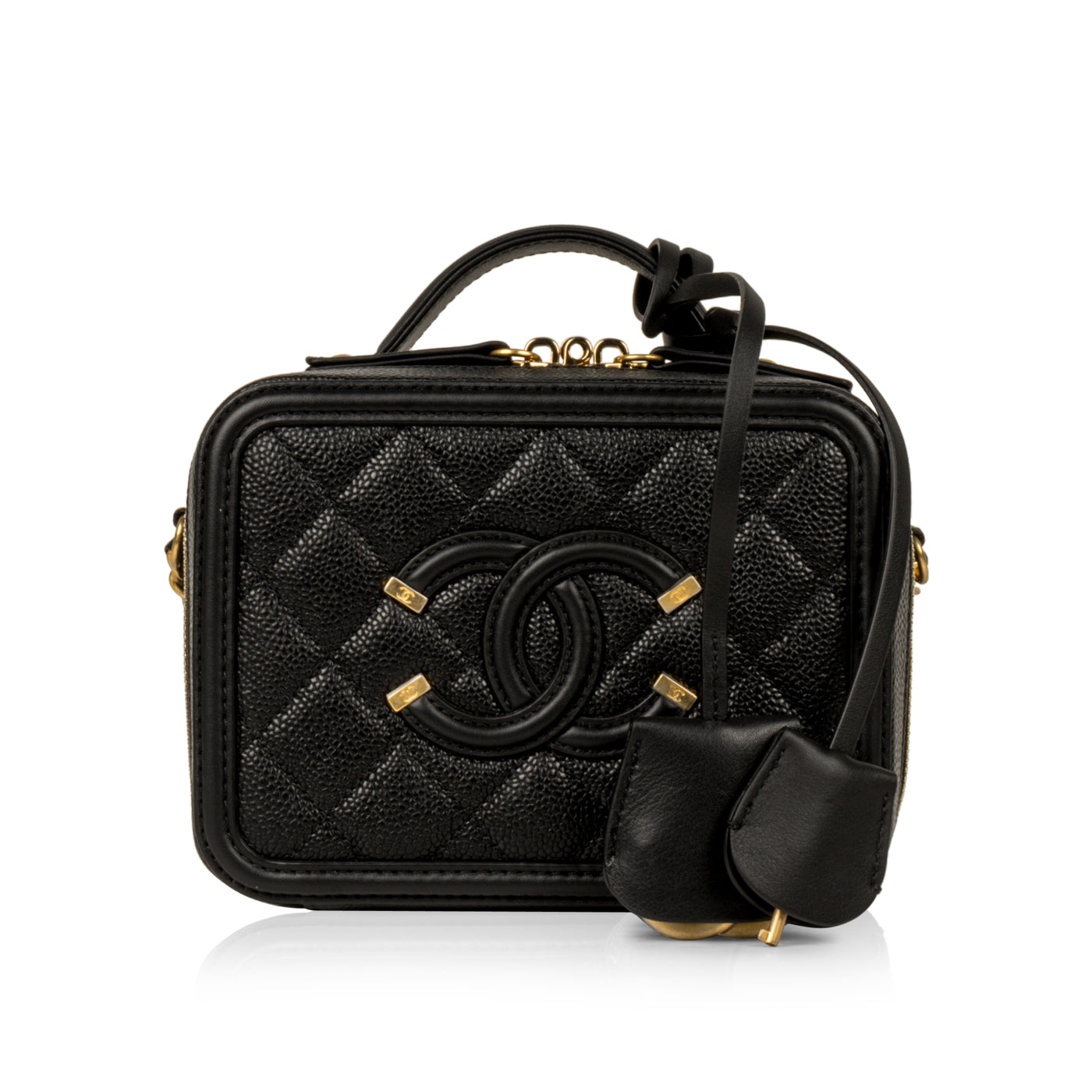 Chanel Filigree CC Vanity Case Mini