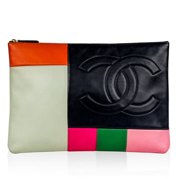 Chanel Multi-coloured Pouch