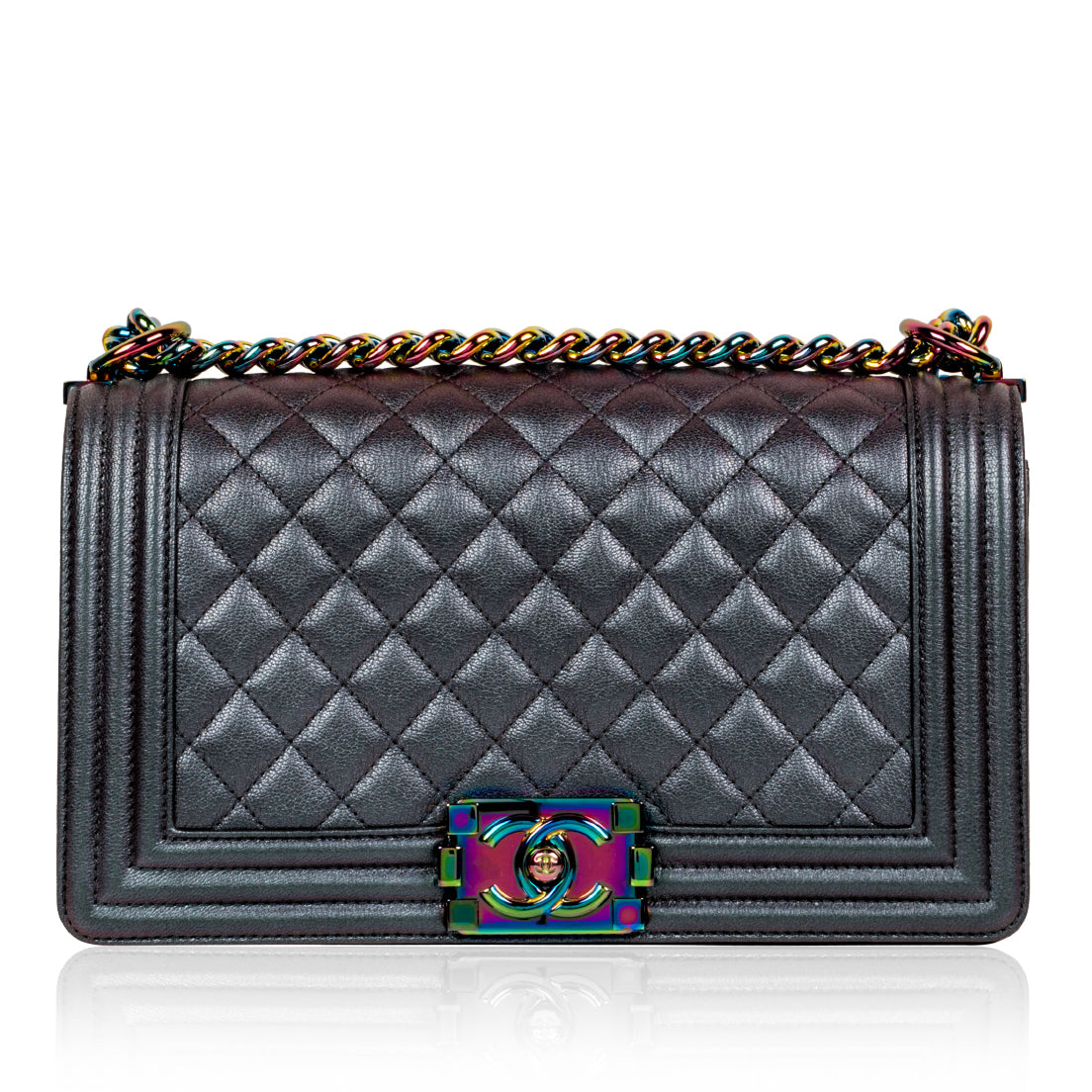 Chanel Iridescent Boy Bag Medium