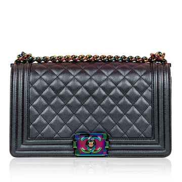 Chanel Iridescent Boy Bag Medium