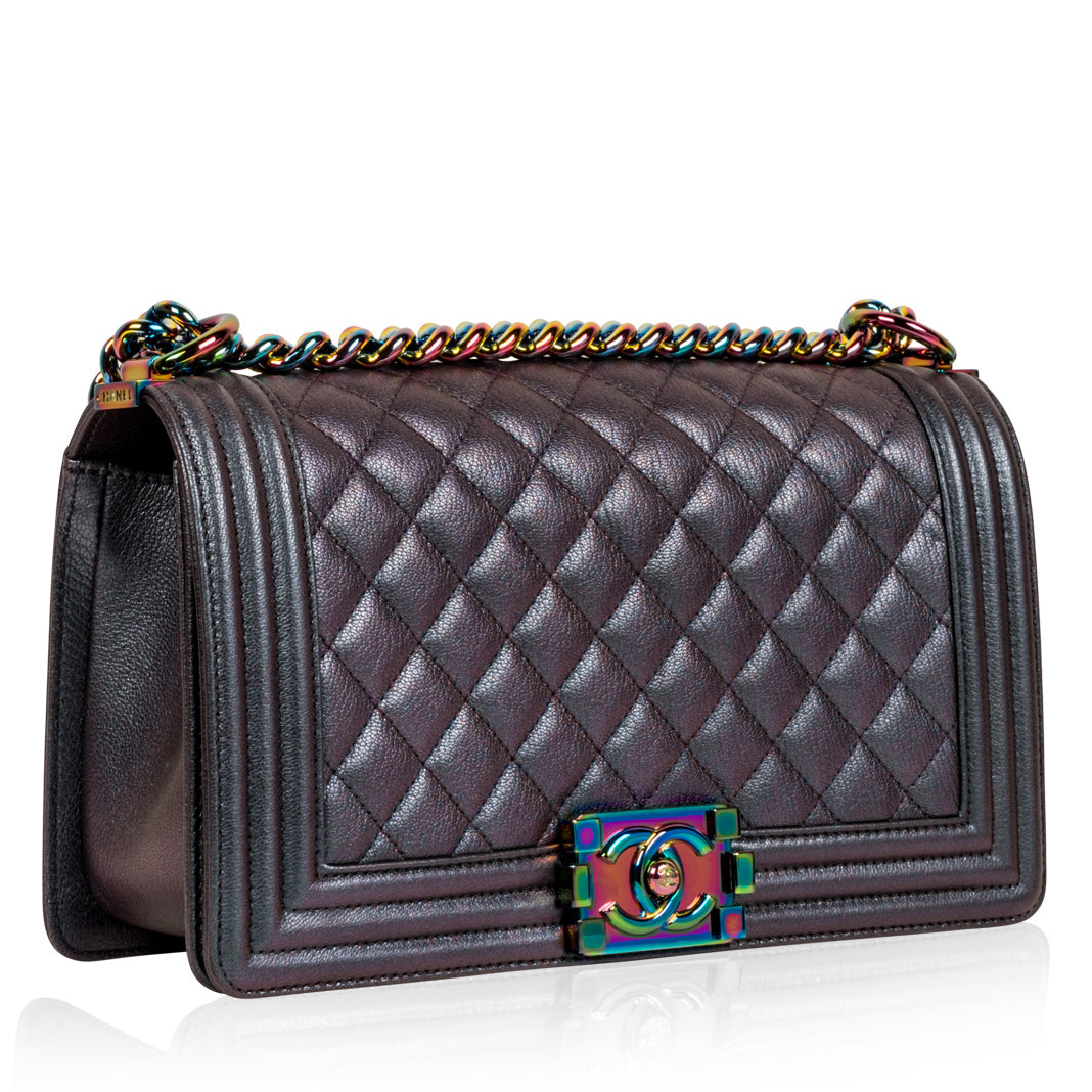 Chanel Iridescent Boy Bag Medium