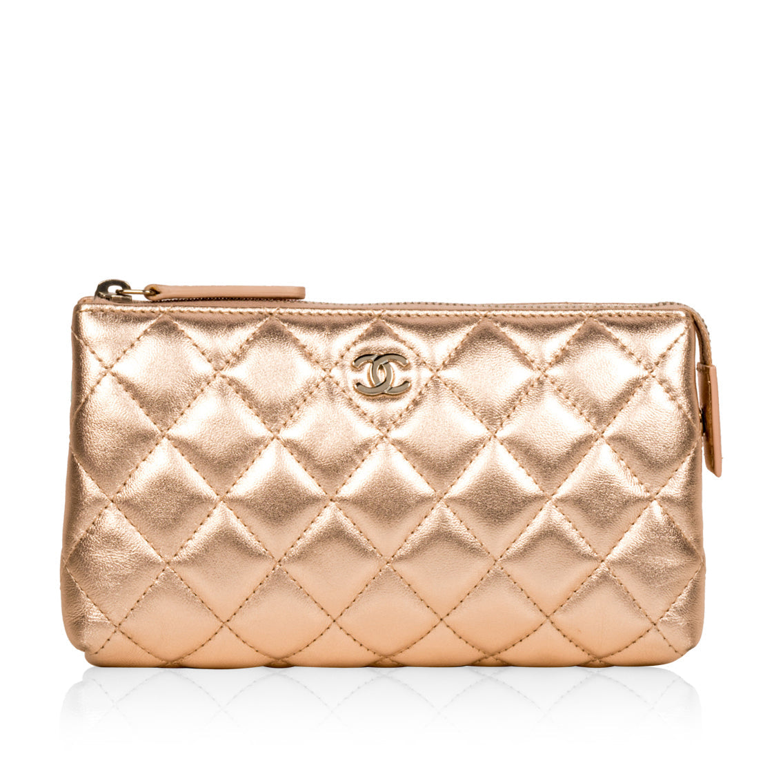 Chanel Metallic Mini Pouch