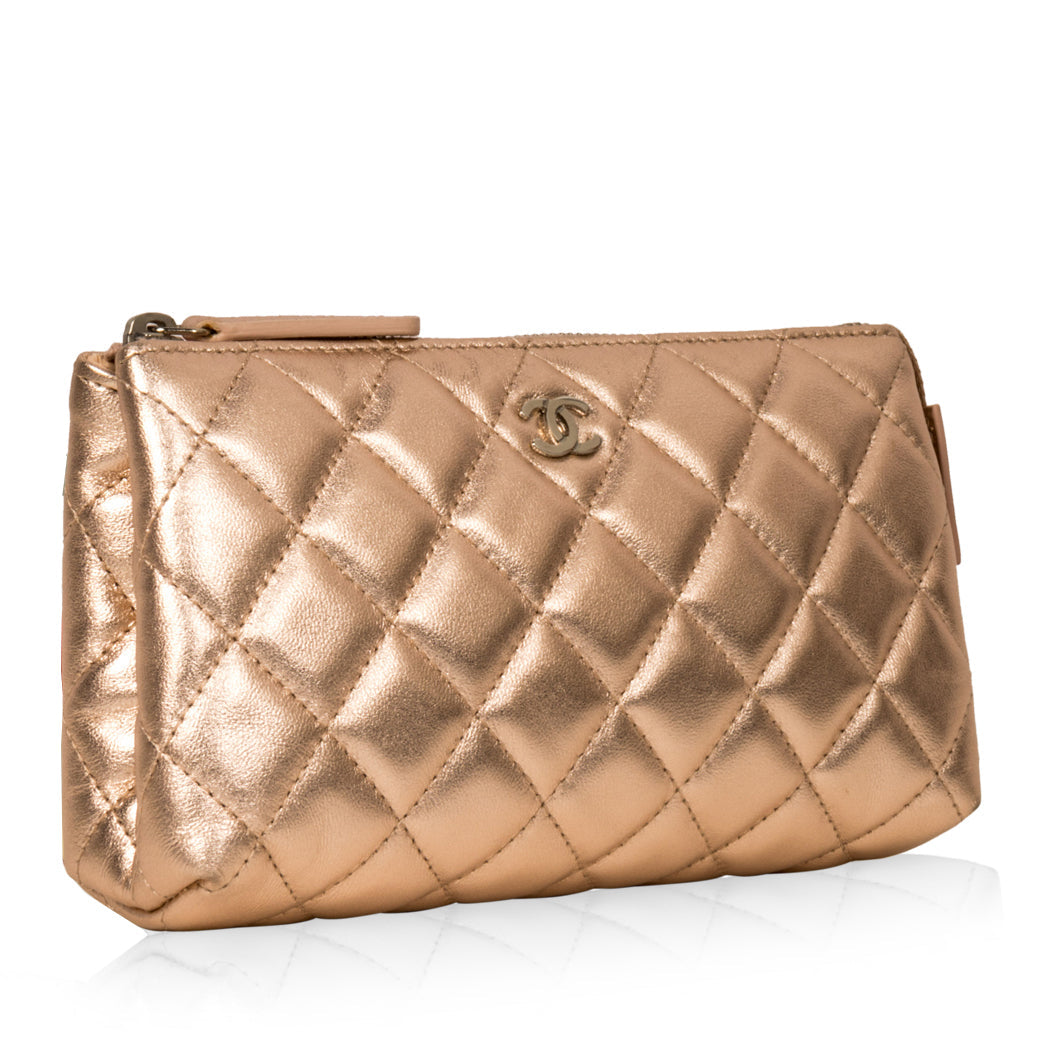 Chanel Metallic Mini Pouch