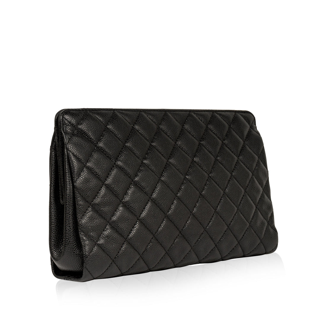 Chanel Quilted CC Clutch