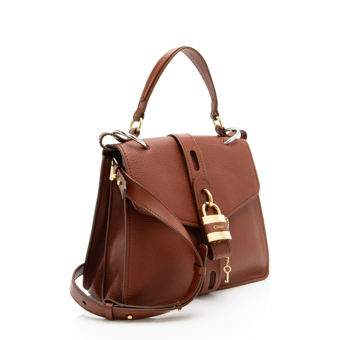 Chloe Calfskin Aby Day Medium Shoulder Bag (SHF-xPqlh7)