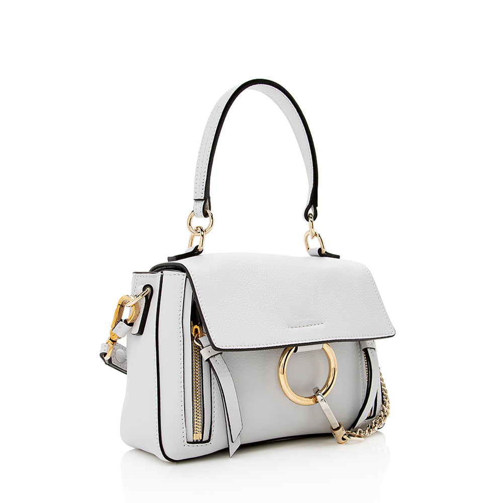Chloe Calfskin Faye Day Mini Shoulder Bag (SHF-14158)