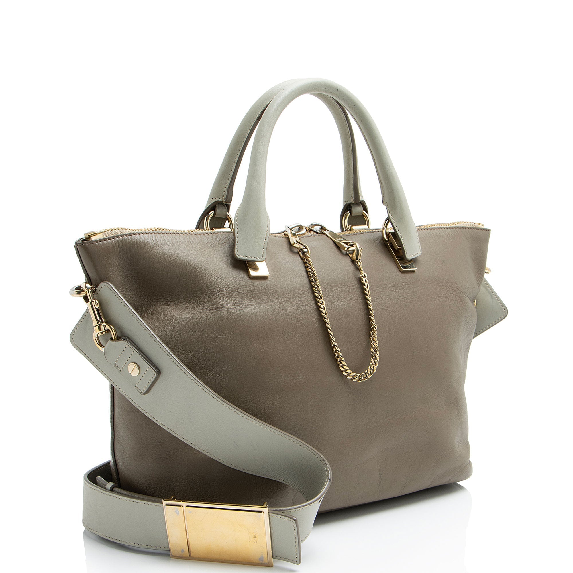 Chloe Leather Baylee Medium Shoulder Bag