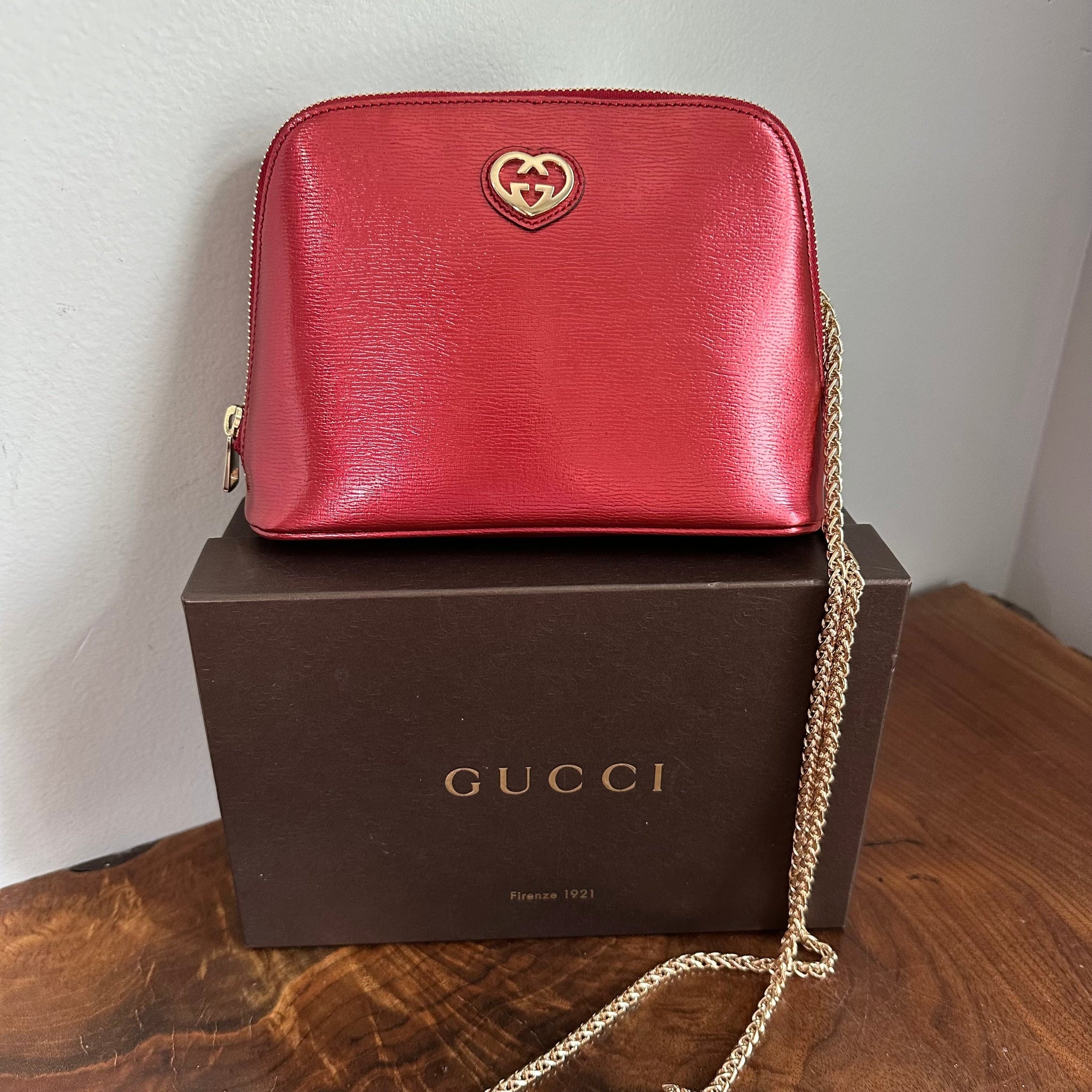 The Junco - Red Gucci GG Crossbody