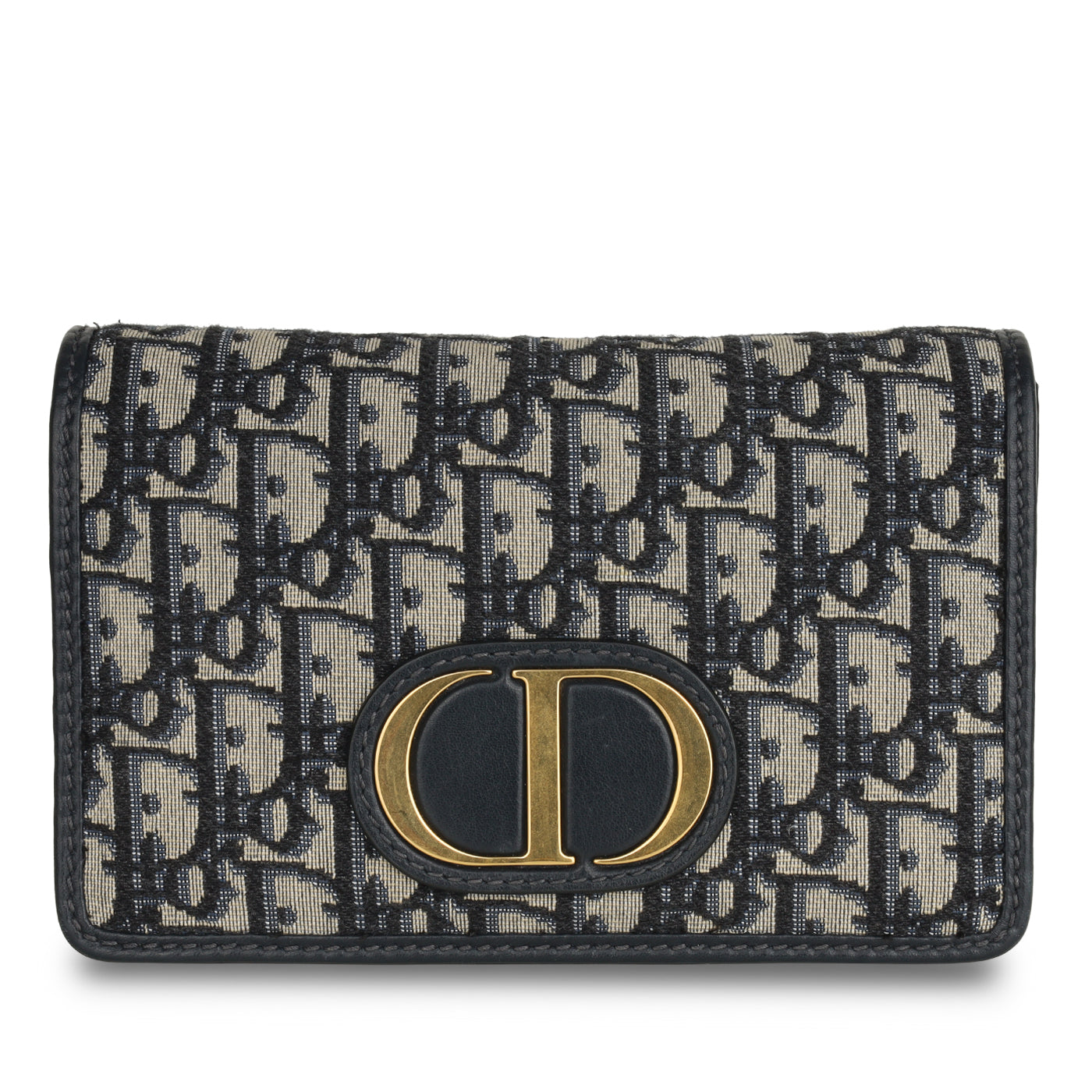 Christian Dior Two in One Montaigne Pouch Oblique Canvas