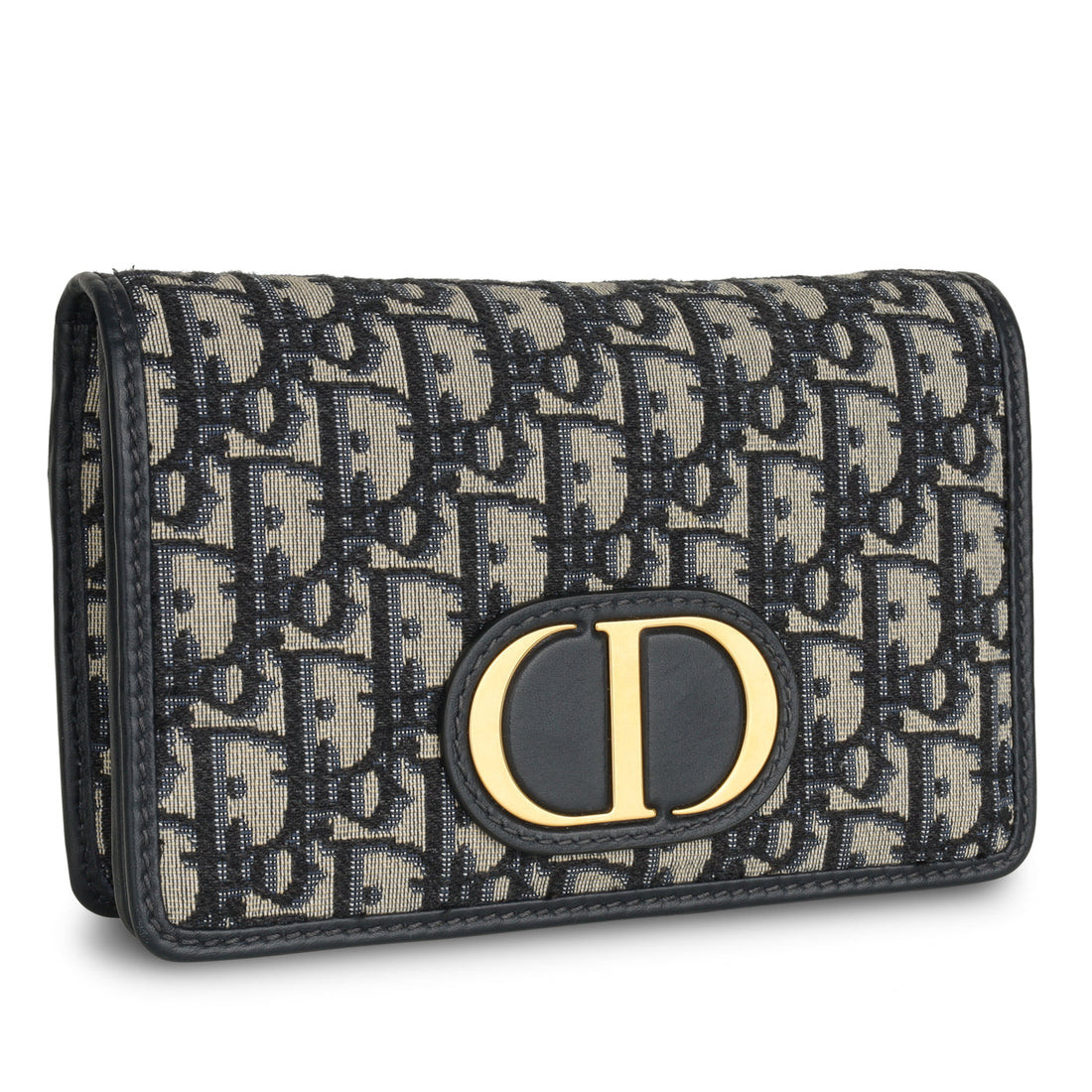 Christian Dior Two in One Montaigne Pouch Oblique Canvas