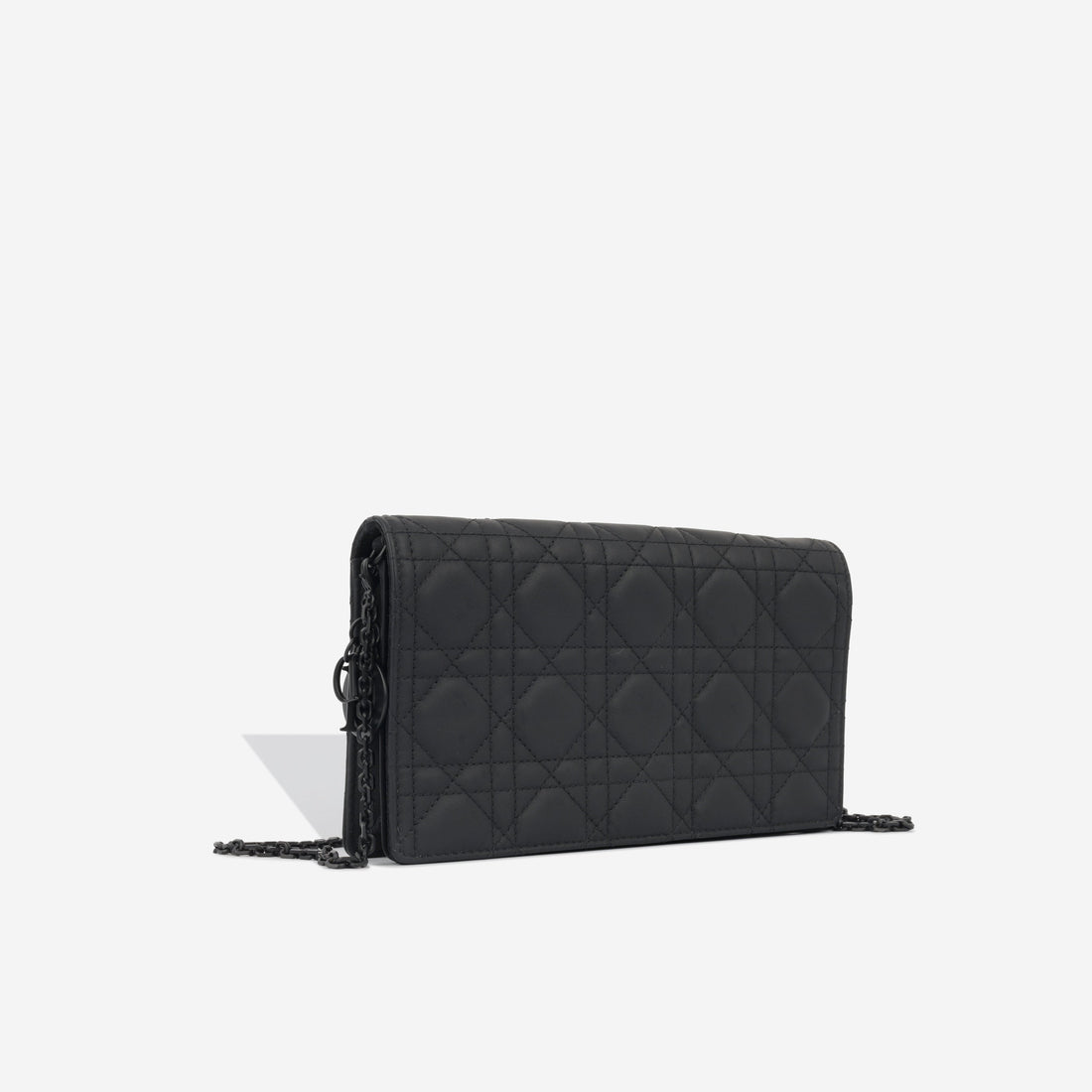 Christian Dior Lady Dior Pouch Matte Black
