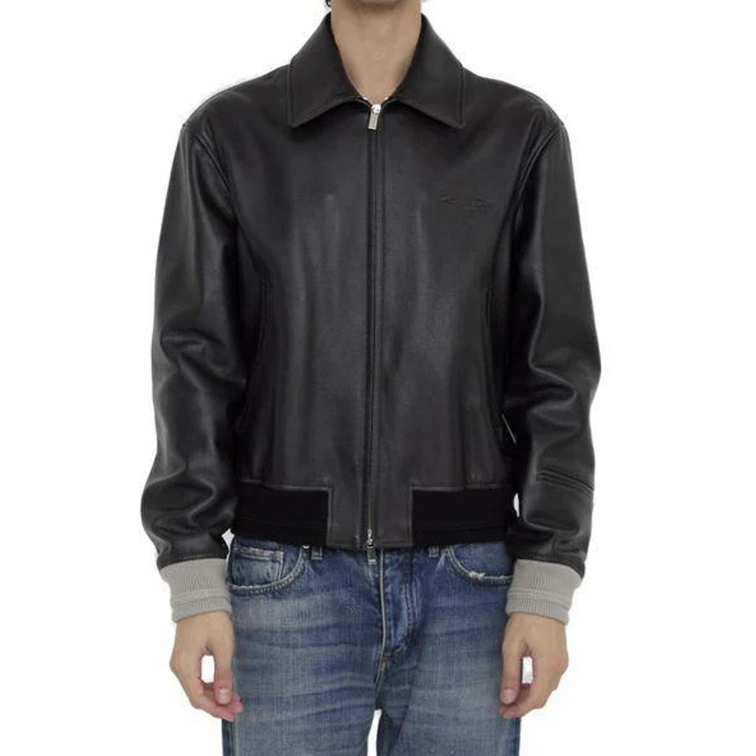DIOR Couture Leather Jacket for Men - Fall Winter 24/25