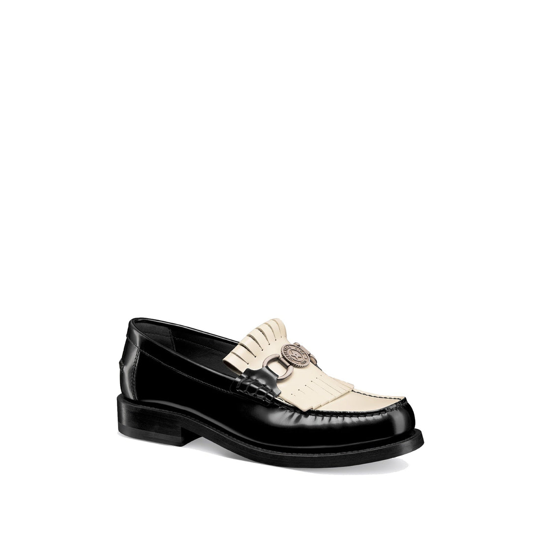 DIOR Signature Leather Loafers with Fringes