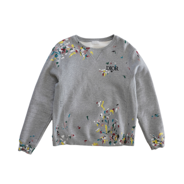 Christian Dior Paint Splatter Sweater - Men's L