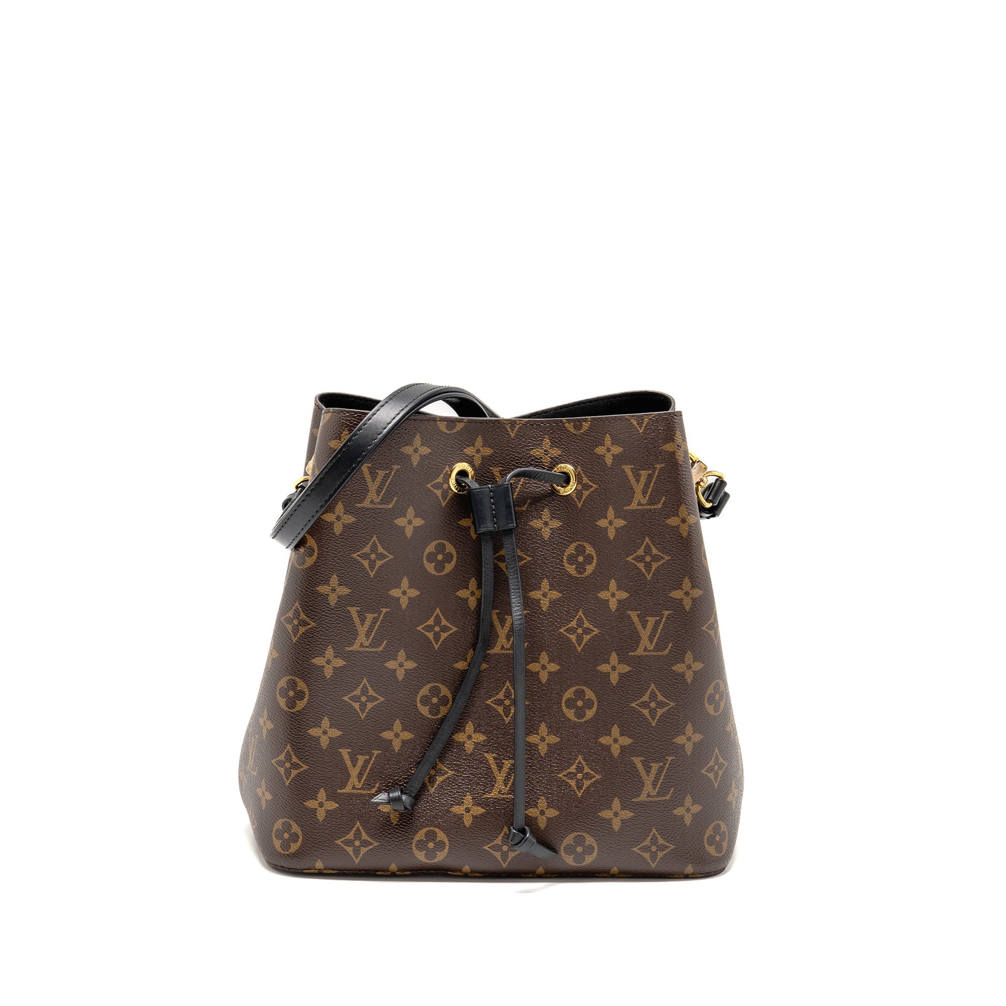 LOUIS VUITTON Neo Noe Monogram Canvas Black GHW