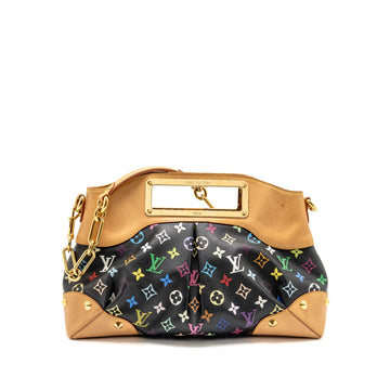 Louis Vuitton Judy MM Monogram Canvas Black/Multicolor GHW