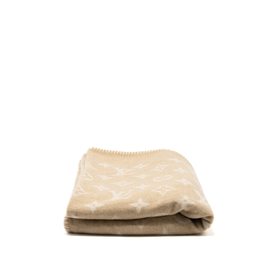 Louis Vuitton Giant Monogram Blanket Wool/Cashmere Beige