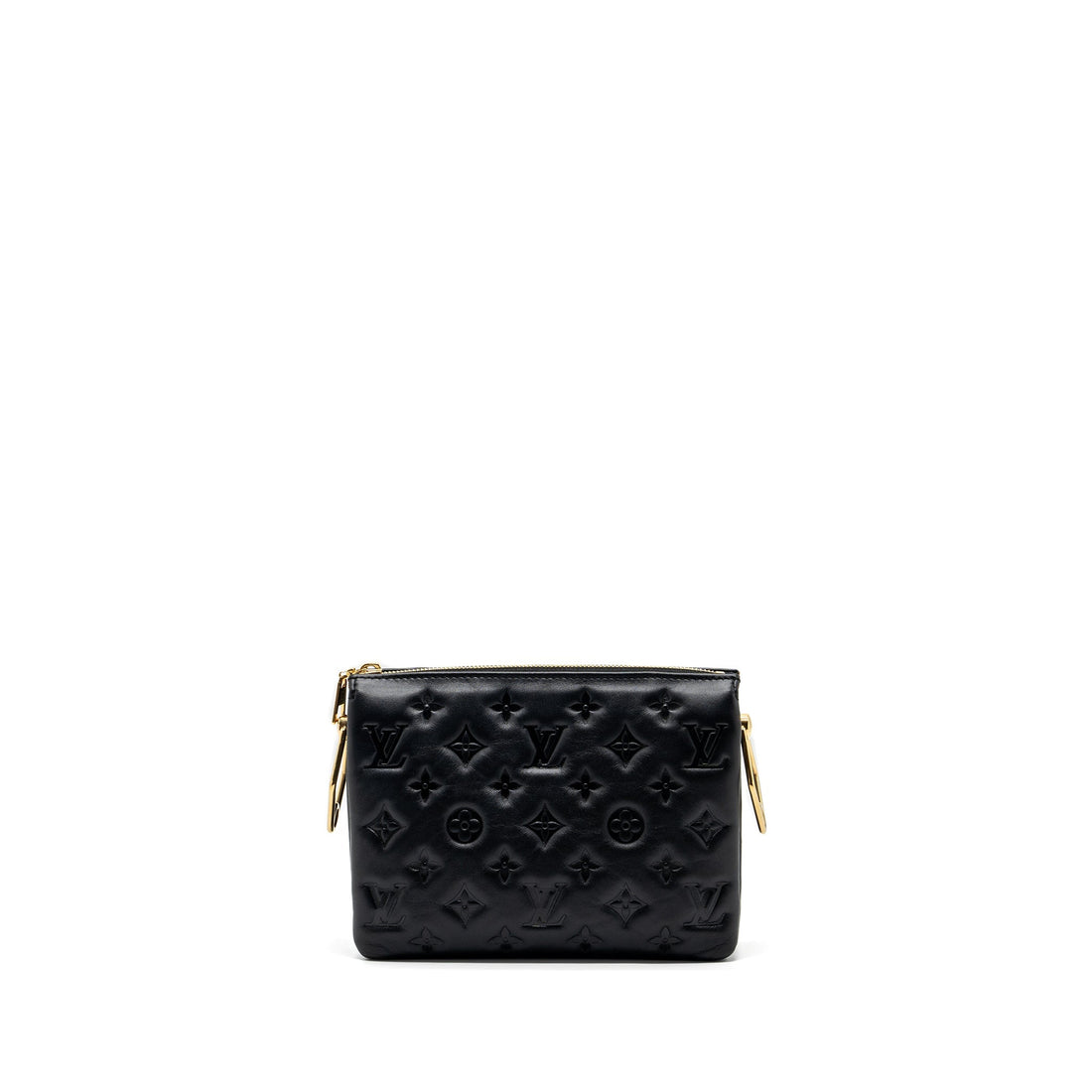 Louis Vuitton Coussin BB Monogram Empreinte Lambskin Black GHW