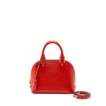 Louis Vuitton Alma BB epi red SHW