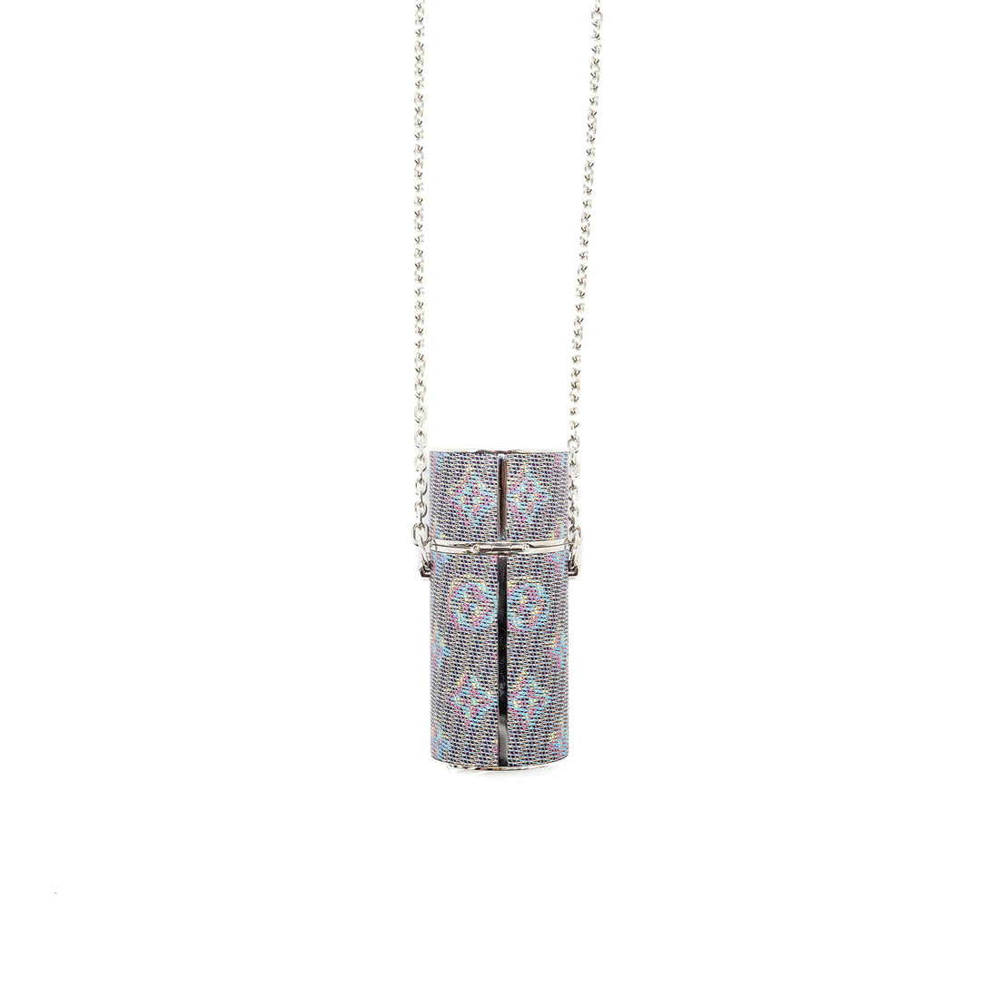 Louis Vuitton Lipstick Case With Chain LV Pop Monogram Multicolour SHW