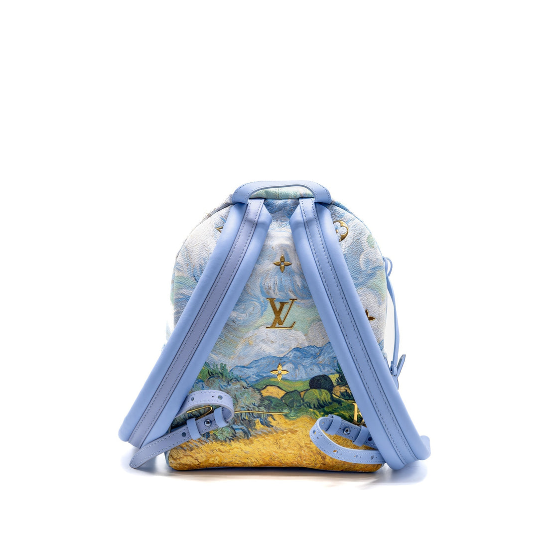 Louis Vuitton Jeff Koons Van Gogh Palm Springs Backpack Monogram Multicolour GHW