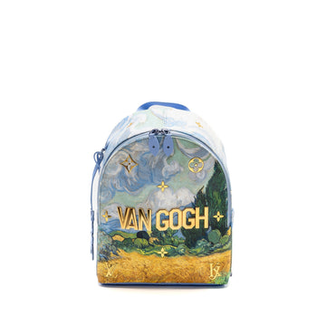 Louis Vuitton Jeff Koons Van Gogh Palm Springs Backpack Monogram Multicolour GHW