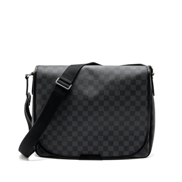 Louis Vuitton large messanger bag damier graphite canvas SHW