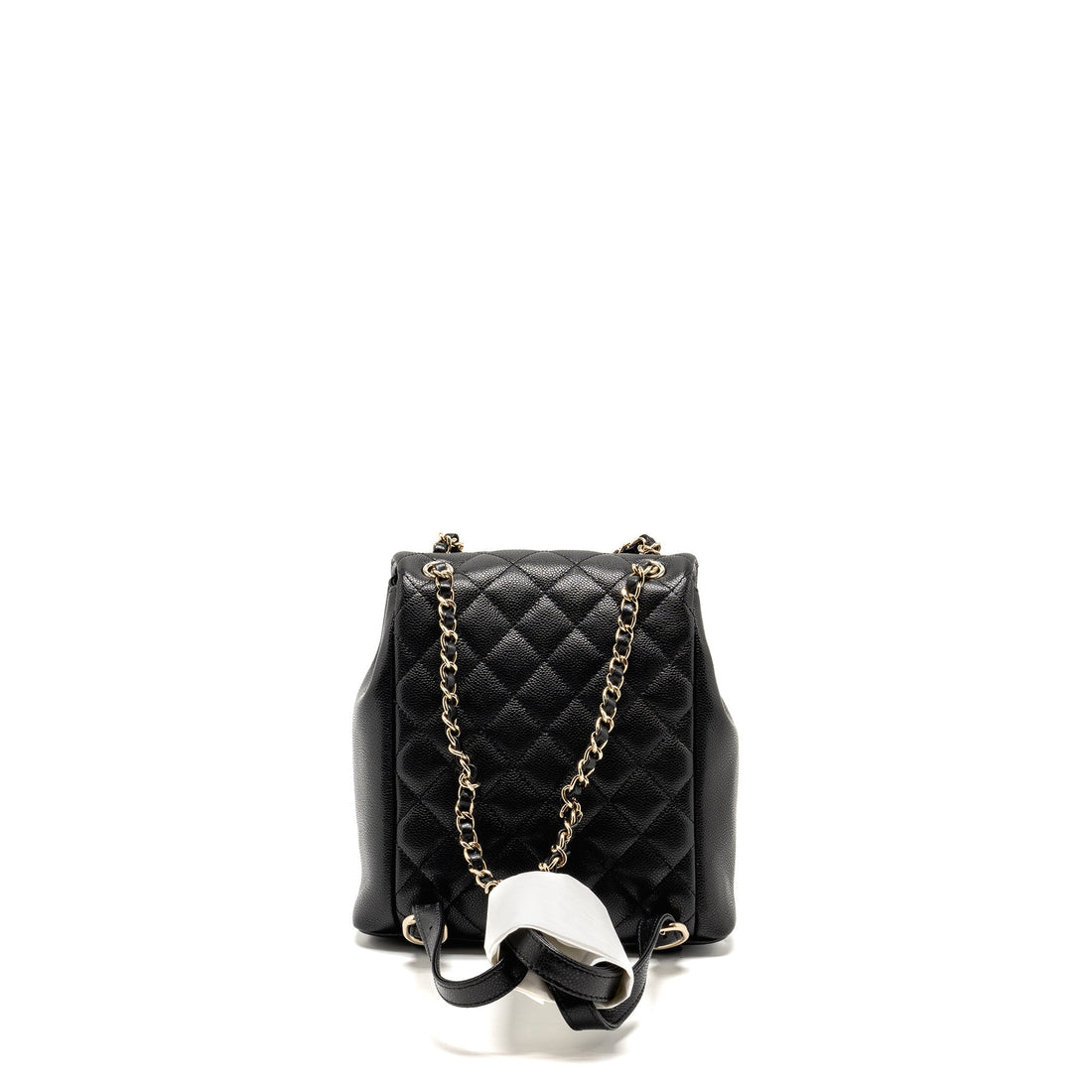 Chanel Triple Pack Duma Backpack Caviar Black LGHW (Microchip)