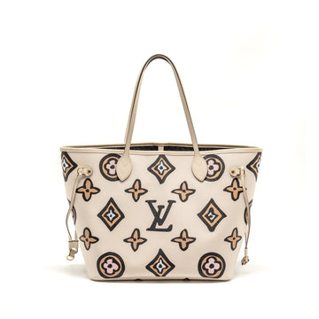 Louis Vuitton Neverfull MM Wild at heart Empreinte Cream GHW