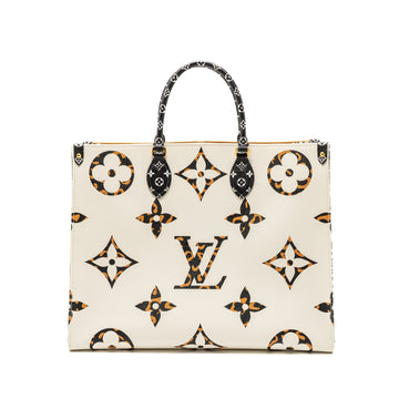 Louis Vuitton onthego GM limited jungle monogram multicolor GHW