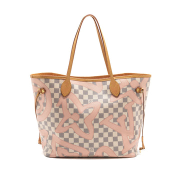 Louis Vuitton Neverfull MM damier azur Tahiti GHW
