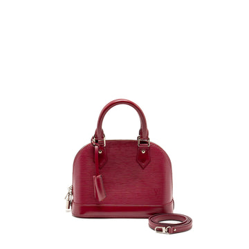 Louis Vuitton Alma BB Epi Raspberry SHW