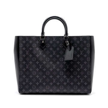 Louis Vuitton Double Grand Sac Monogram Eclipse Canvas SHW