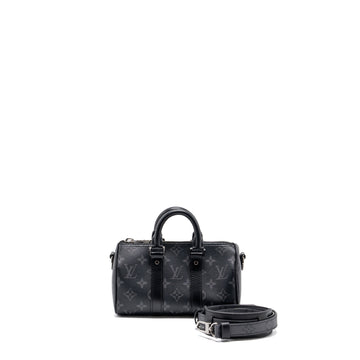 Louis Vuitton Keepall XS Monogram Eclipse Reverse SHW (New Version)