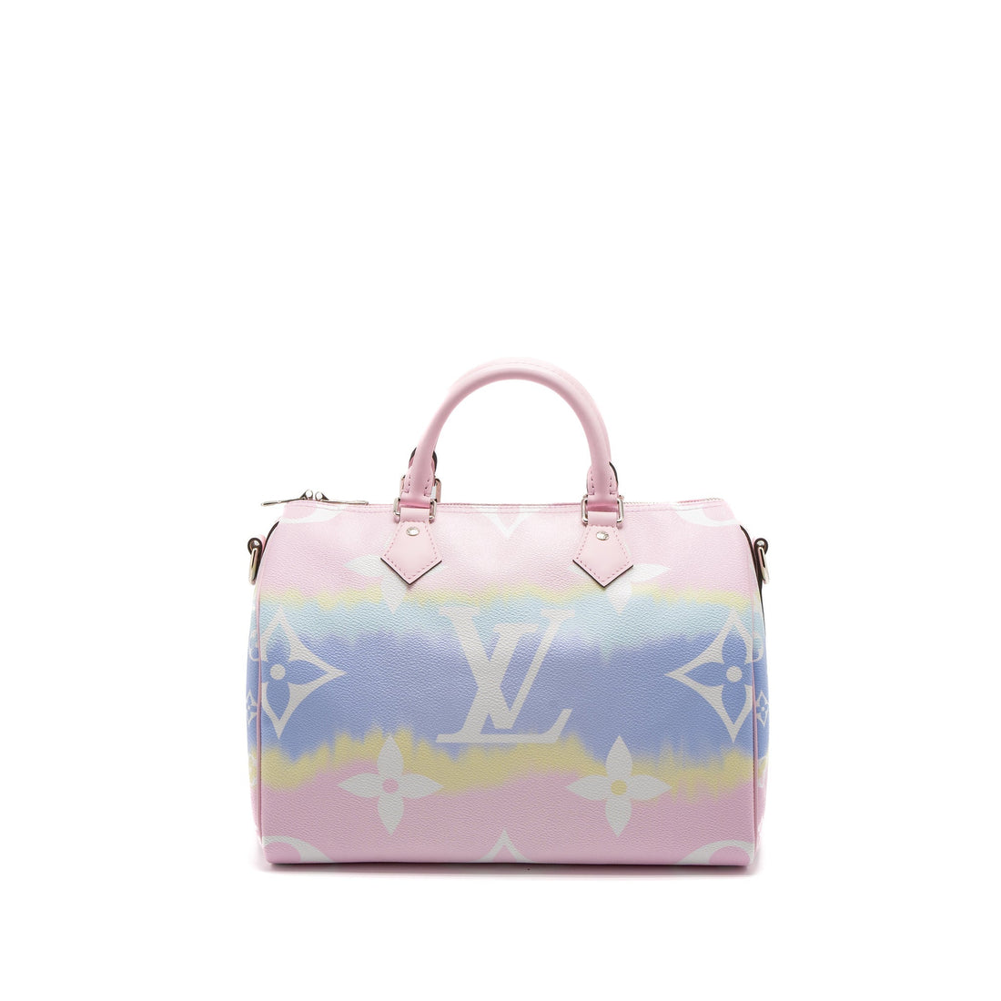 Louis Vuitton Speedy Bandouliere 30 Monogram Escal Giant Canvas Pastel Pink SHW
