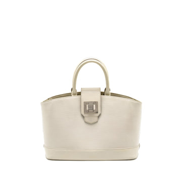 Louis Vuitton Mirabeau PM Epi White SHW