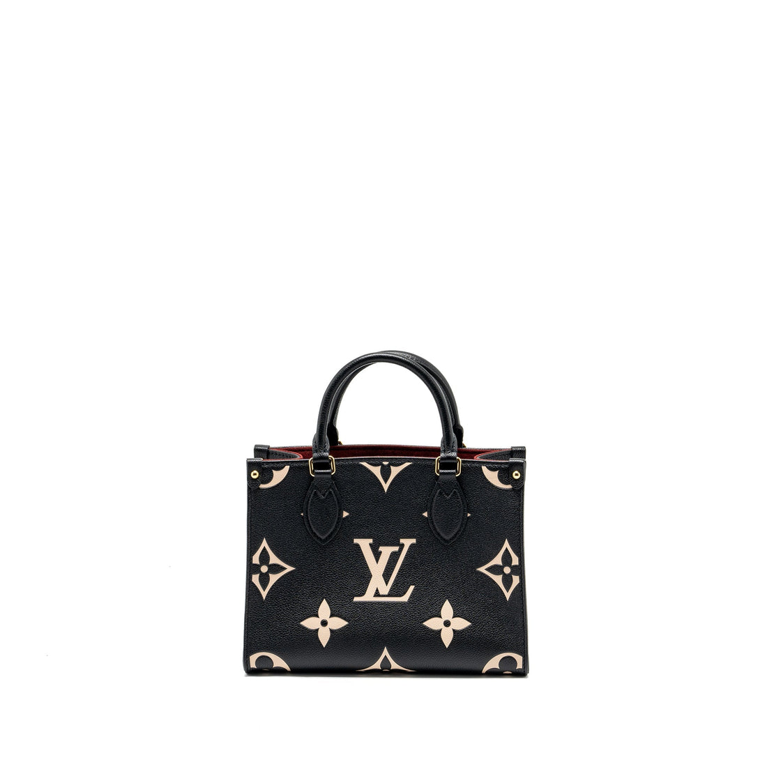 Louis Vuitton Onthego PM Bicolour Monogram Empreinte black GHW