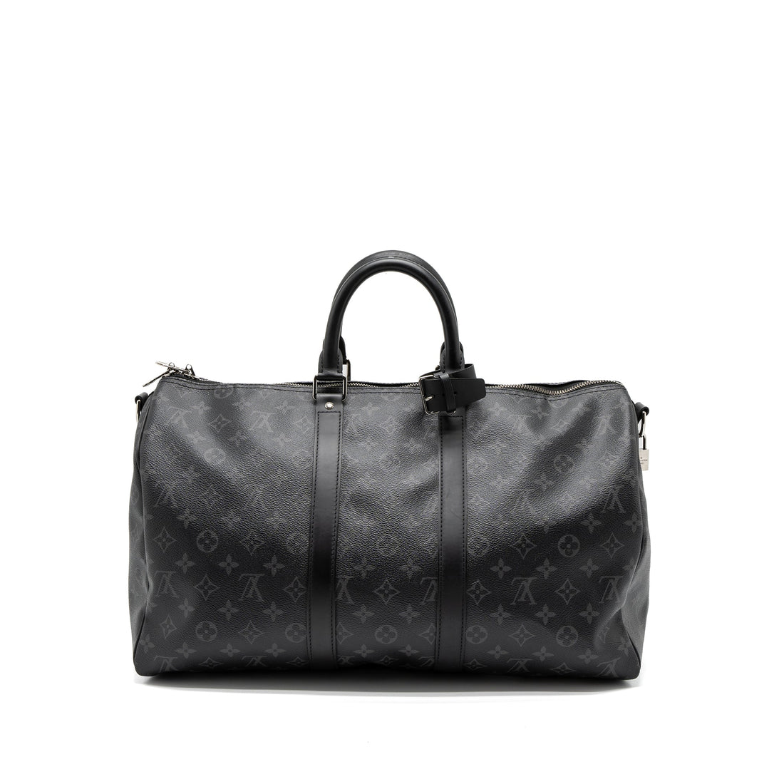 Louis Vuitton Keepall Bandoulière 45 Monogram Eclipse Canvas SHW