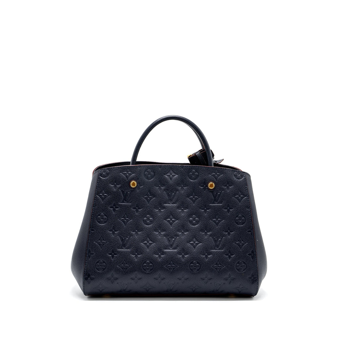 Louis Vuitton Montaigne MM Monogram Empreinte Navy GHW