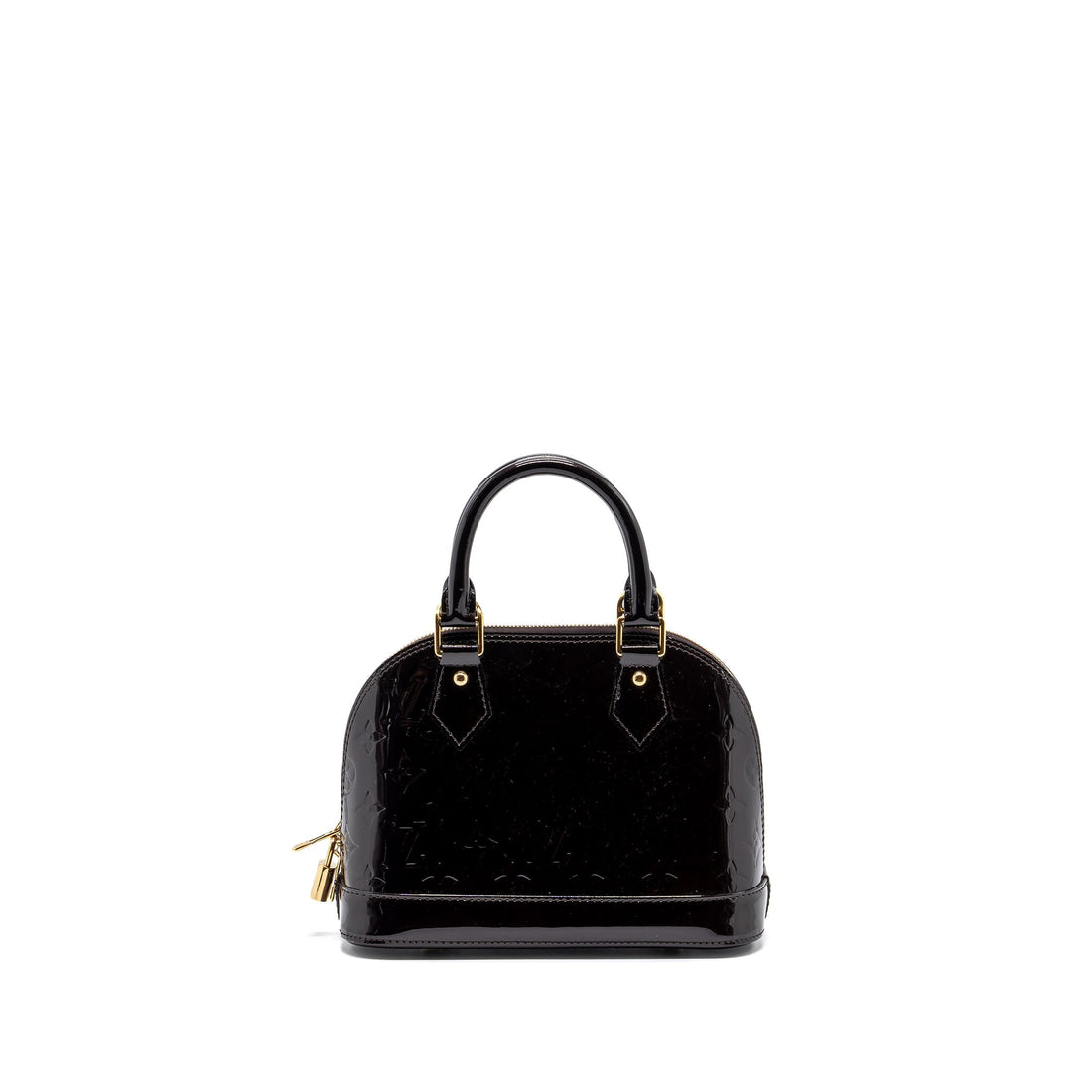 Louis Vuitton Alma BB Patent Amarante GHW