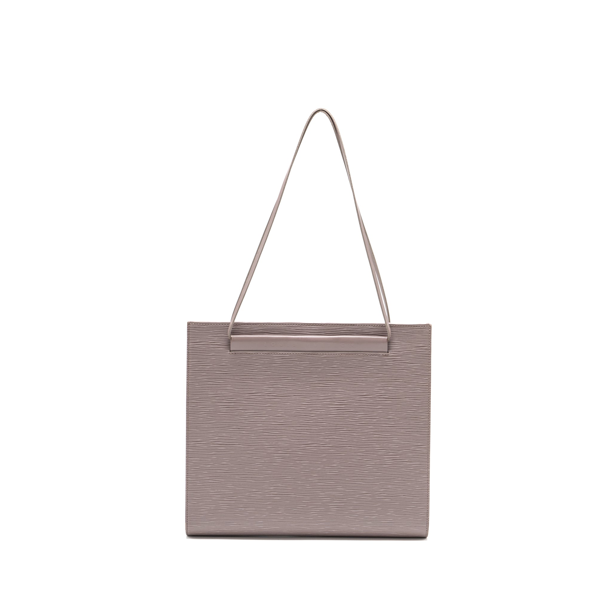 Louis Vuitton Saint Tropez Shoulder Bag Epi Grey SHW