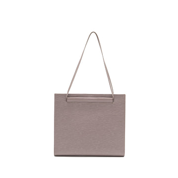 Louis Vuitton Saint Tropez Shoulder Bag Epi Grey SHW