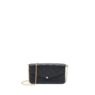Louis Vuitton Felicie Pochette Monogram Empreinte Black GHW