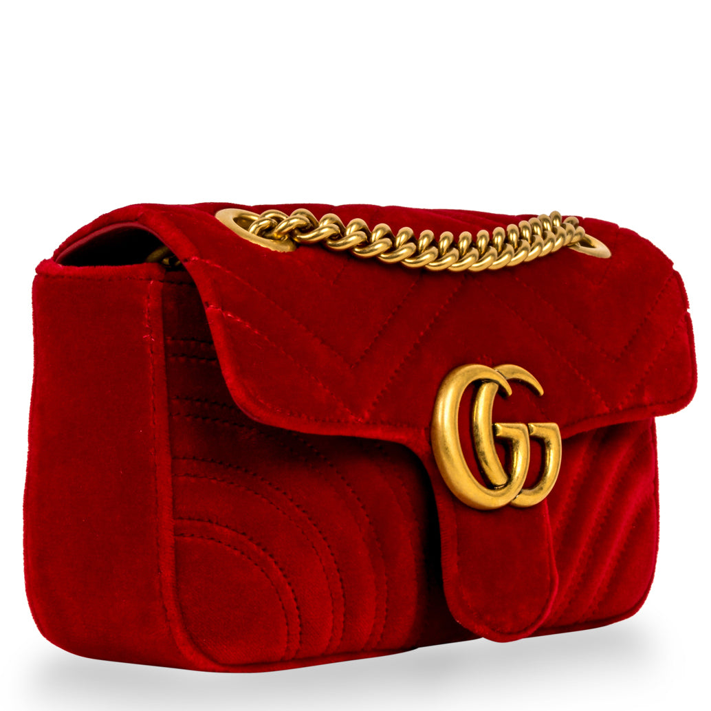 Gucci GG Velvet Marmont - Mini