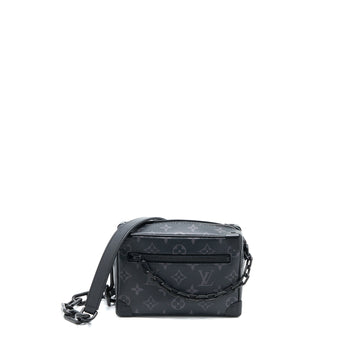 Louis Vuitton Mini Soft Trunk Monogram Eclipse Canvas Matte-Black Hardware