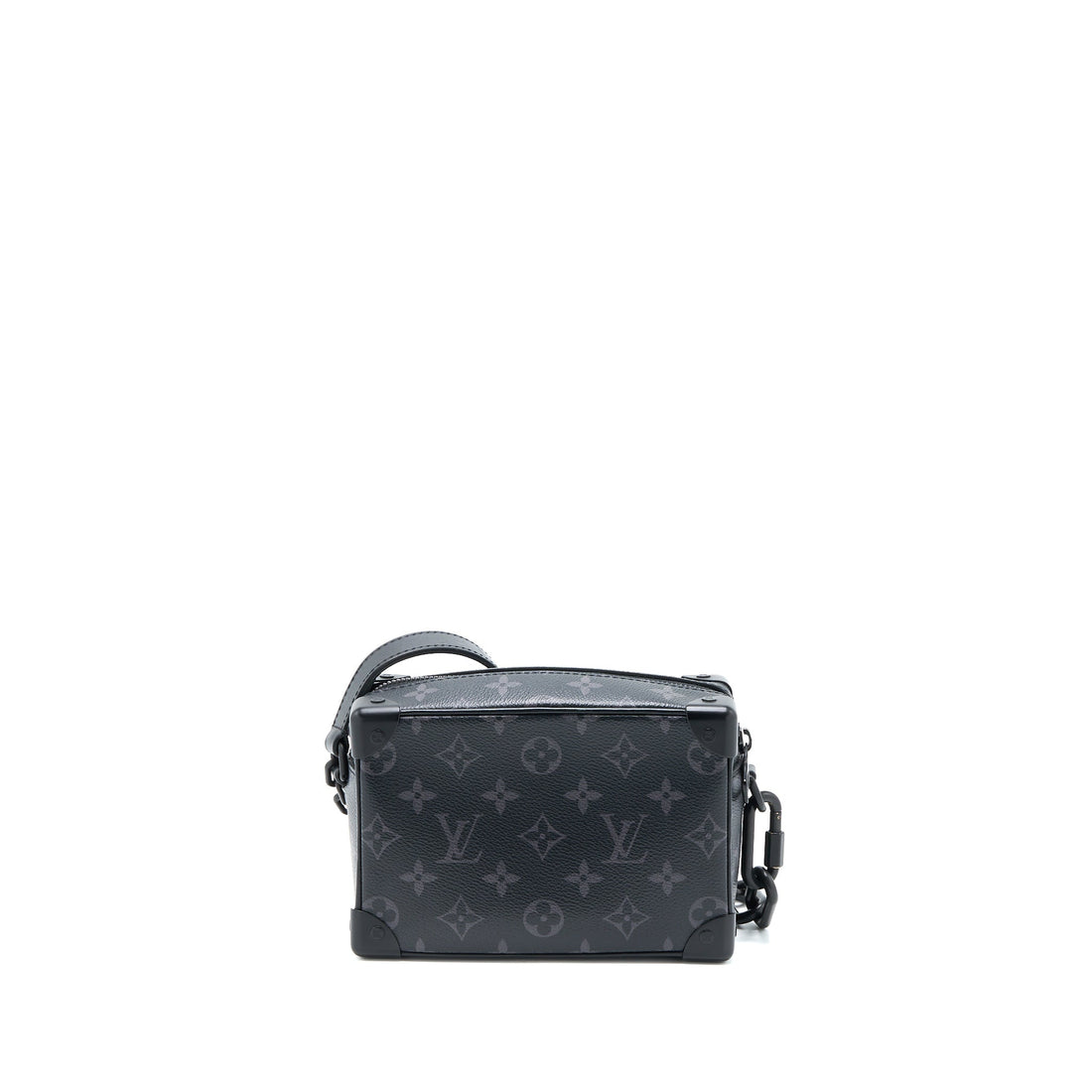 Louis Vuitton Mini Soft Trunk Monogram Eclipse Canvas Matte-Black Hardware